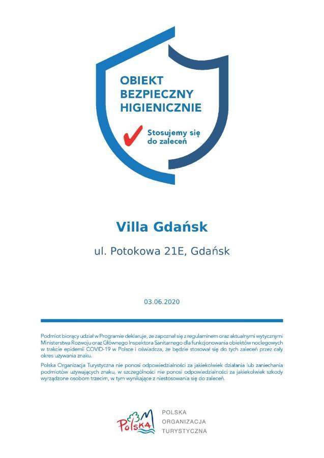 Villa Gdaňsk Exteriér fotografie